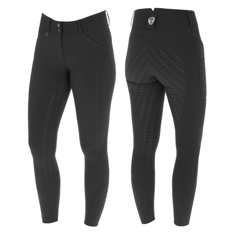 COVALLIERO PREMIUM RIDEBUKSER - SORT - 40