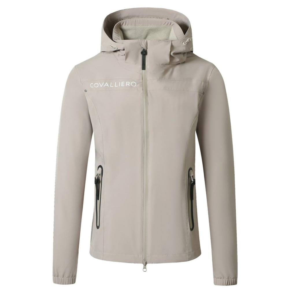 COVALLIERO REGNJAKKE - BEIGE - L
