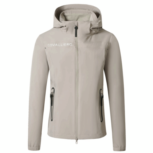 COVALLIERO REGNJAKKE - BEIGE - XL