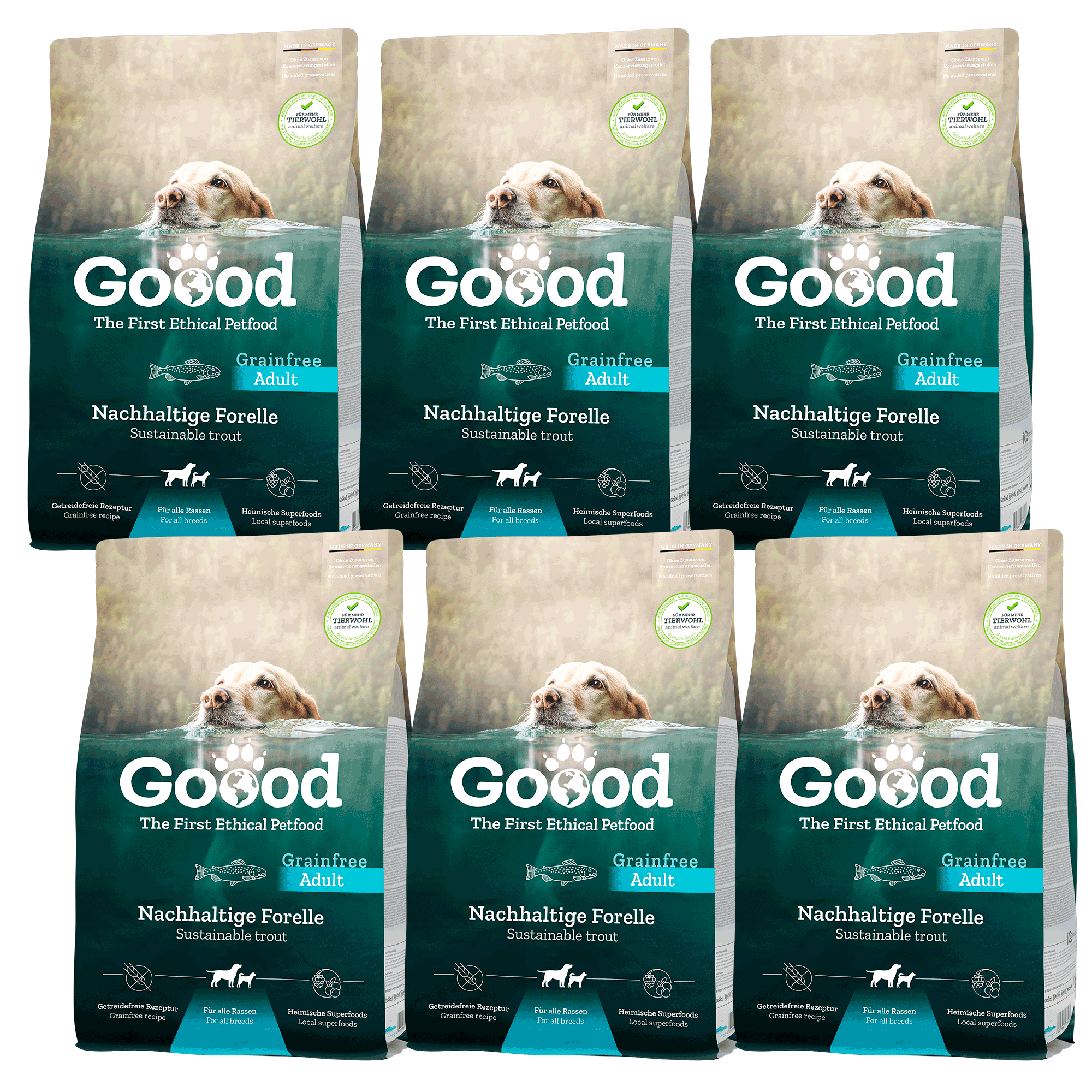 Goood Adult - Ørred 6 x 300 g
