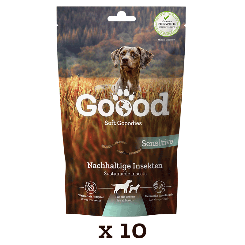 Goood Adult Soft Gooodies - Insekter 10 x 100 g