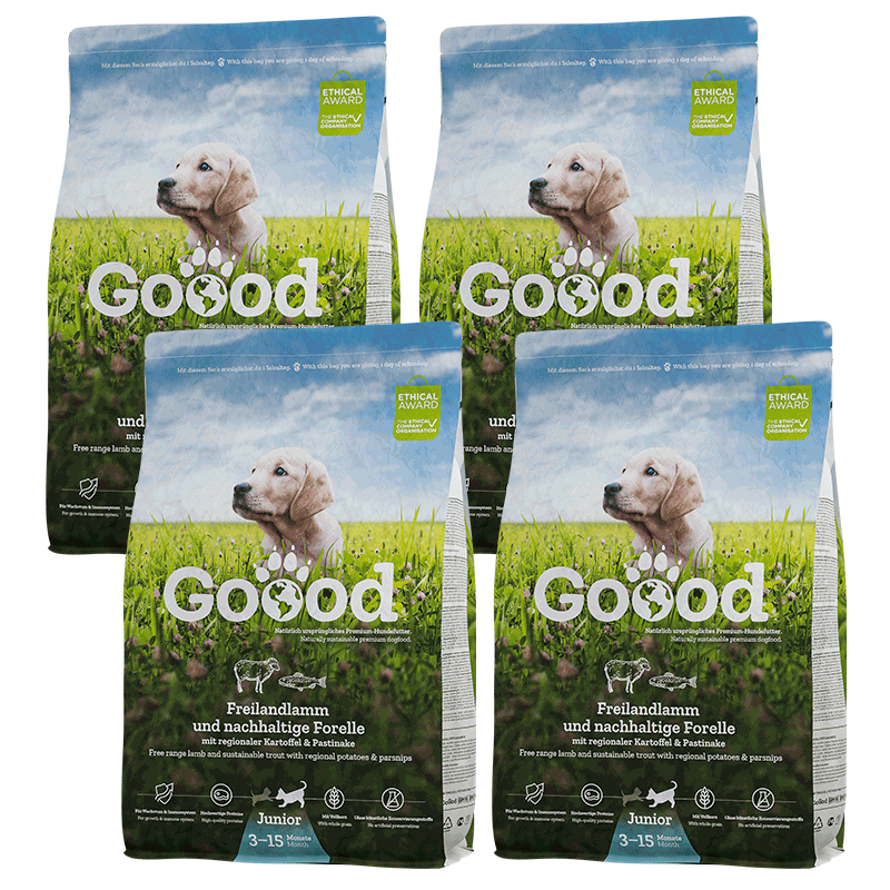 Goood Junior - Frilandslam og ørred 4 x 1,8 kg