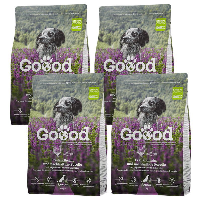 Goood Senior - Frilandskylling 4 x 1,8 kg