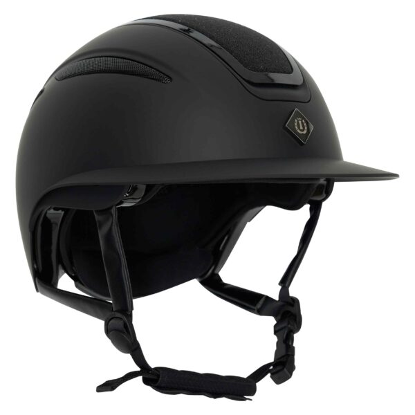 IRH RIDEHJELM OLANIA DELUXE - SORT/GLITTER - S/53-55