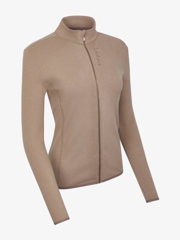 LEMIEUX FAYE FLEECE MED LYNKÅS - MINK - 46