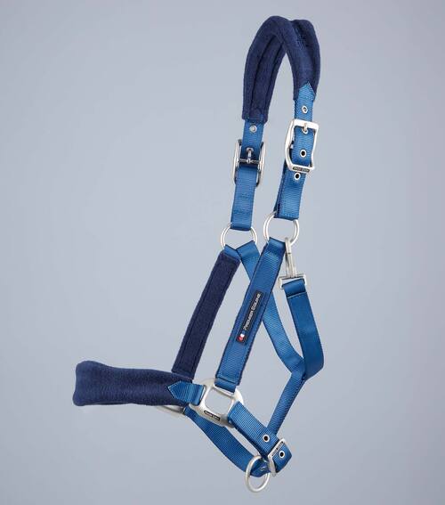 Premier Equine nylongrime med fleece - Navy, Full