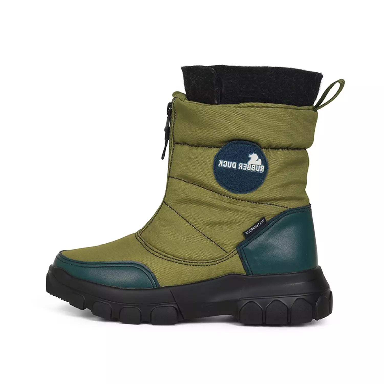 Rubber Duck - Vinterstøvle, Aspen Low, Olive - 37