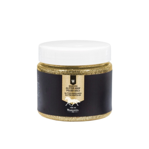 Wahlsten Glitter hovolie - Guld