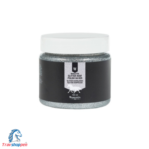 Wahlsten Glitter hovolie - Sølv