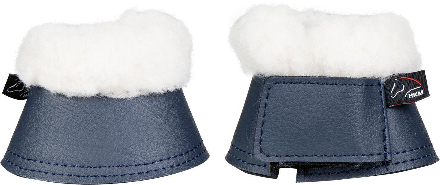 HKM klokker m. lam - Shetland - Mørk blå