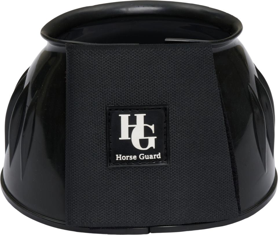 HorseGuard gummiklokker - flere farver - Cob - Sort