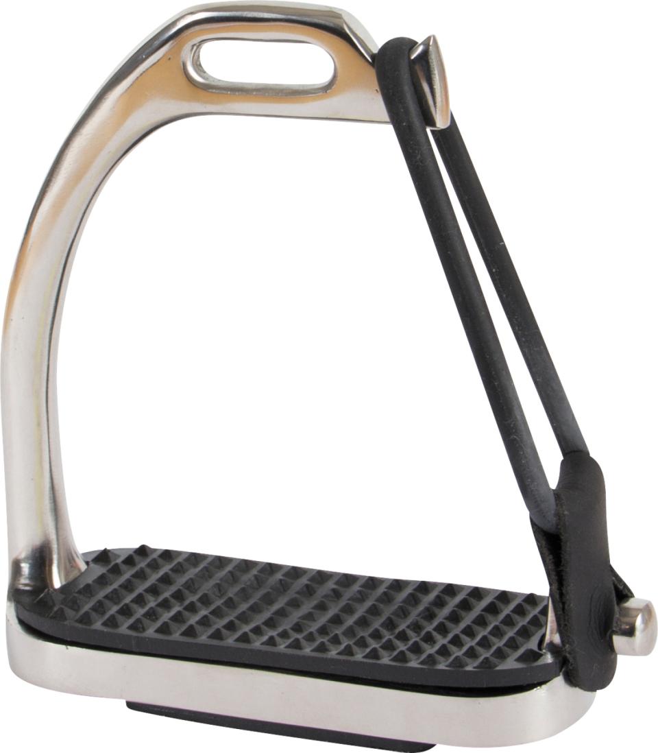 Sikkerhedsstigbøjler med elastik - junior