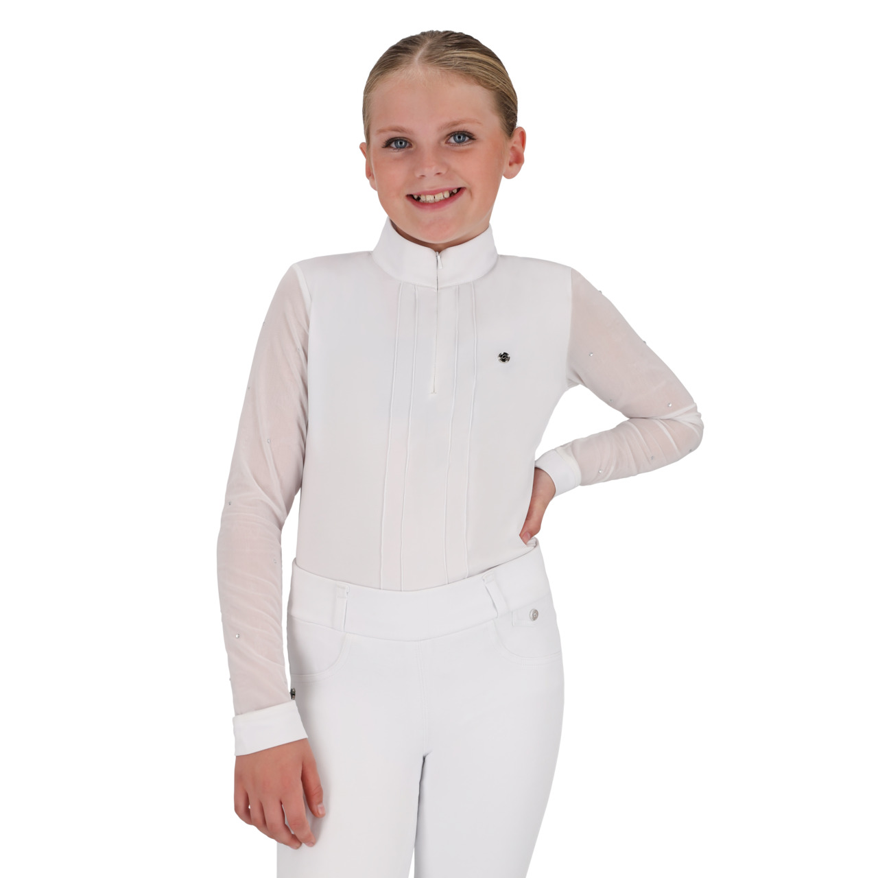 QHP STÆVNEBLUSE SENNAH JUNIOR - 152